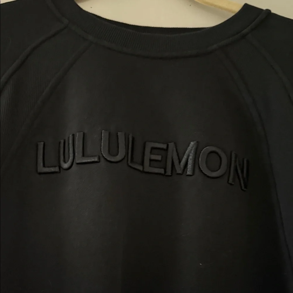 lululemon athletica Black Sweatshirt with spell out - Picture 2 of 4